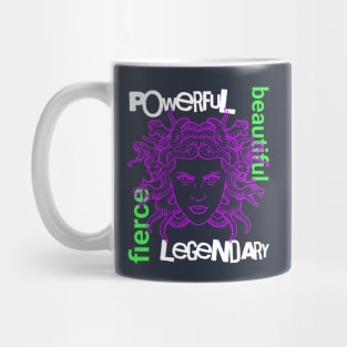 Women's Empowerment Medusa | Powerful, Fierce, Beautiful, Legendary Streetwear Mug